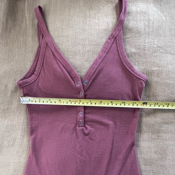 ABERCROMBIE & FITCH bodysuit in beautiful terracotta color - Picture 4 of 6